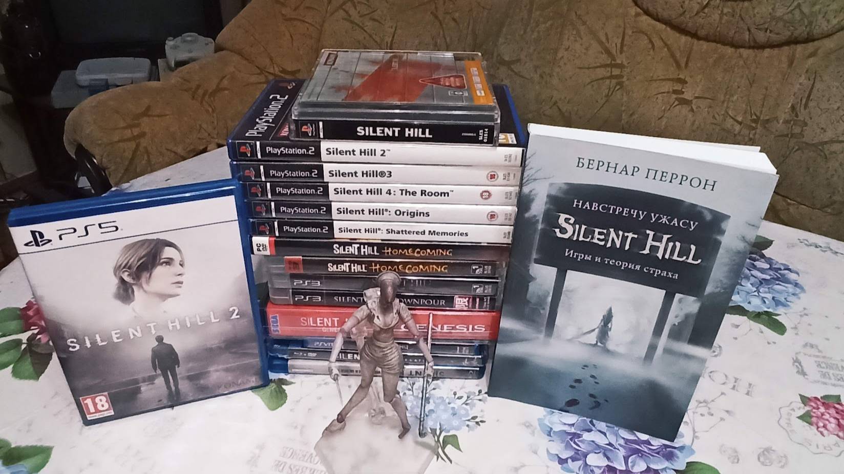 Моя коллекция игр по серии Silent HIll + распаковка SH2 Remake