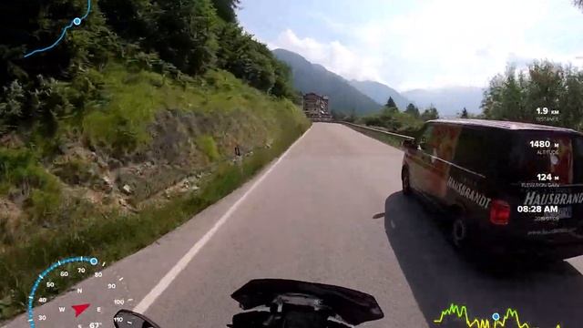 Alpine Adventure: Exploring Madonna di Campiglio on BMW R 1200 GSA смотреть онлайн
