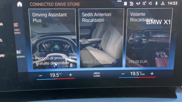 Aggiungere un servizio con Connected Drive Store BMW X1