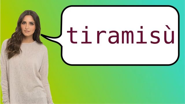 How to say 'tiramisu' in French? смотреть онлайн