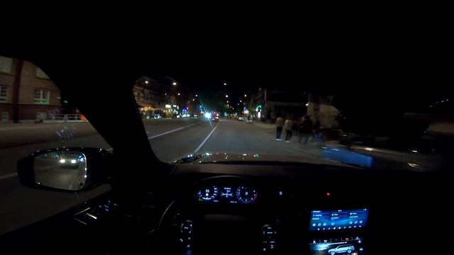 Range Rover Sport PHEV - POV NIGHT DRIVE in Malmö, Sweden смотреть онлайн