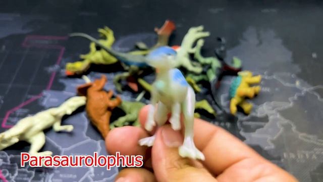Jurassic World Mini Dinosaurs Collection: Carnotaurus, Therizinosaurus, T-REX, I-REX, Velociraptor