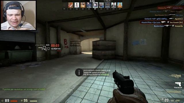 Akechi Noobando No CS:GO #1 - Mata Mata Fedorência! смотреть онлайн