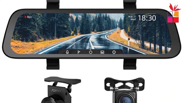 Top 5 Best Mirror Dash Cam For Cars Under $100 In 2022 | Super Night Vision Dash Camera