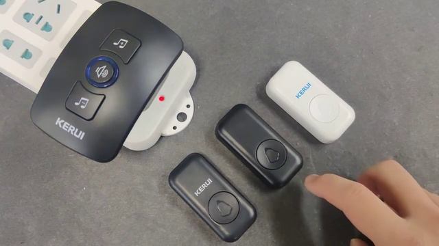 [Doorbell] KR-M525 Wireless Doorbell pair with 3 buttons смотреть онлайн