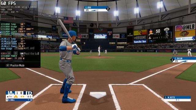RBI Baseball 21 | 1080p 60FPS GTX 1060 3GB | Xeon E5 2630L v3 смотреть онлайн