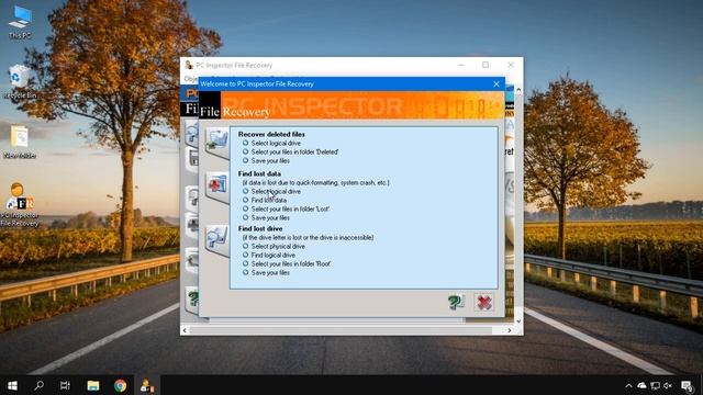 PC Inspector File Recovery - Program De Recuperat Fisiere