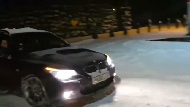 BMW 525d e61 3.0d - Snow drift смотреть онлайн