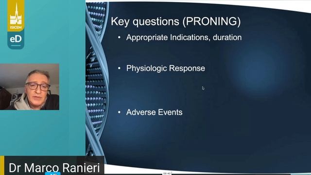 When and how to use prone positioning Marco Ranieri (isicem ARDS 2021)