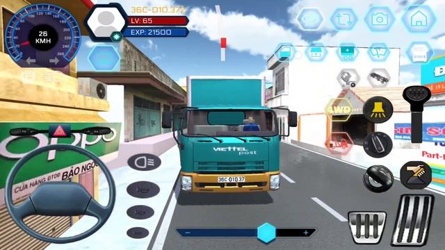 Hanoi City Road Cargo Simulator! Truck Simulator Vietnam: Truck Game Android Gameplay смотреть онлайн