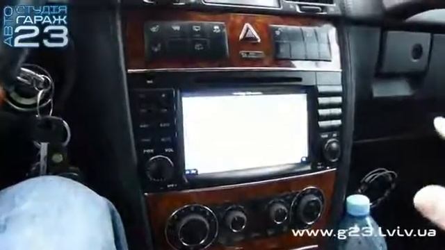 Mercedes G-клас W463 - Встановлення Android автомагнітоли