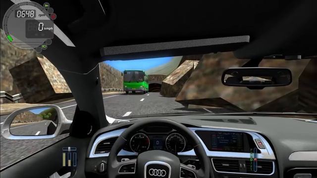 City Car Driving #1 - W góry AUDI S4 QUATTRO смотреть онлайн
