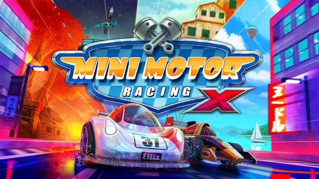 Mini Motor Racing Desert theme смотреть онлайн