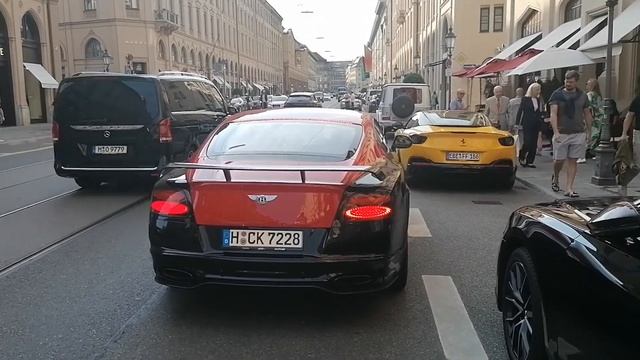 Carsspotting Maximilianstraße München #1 (Ferrari Monza sp1, Nissan gtr r35, Porsche 918 spider,... смотреть онлайн