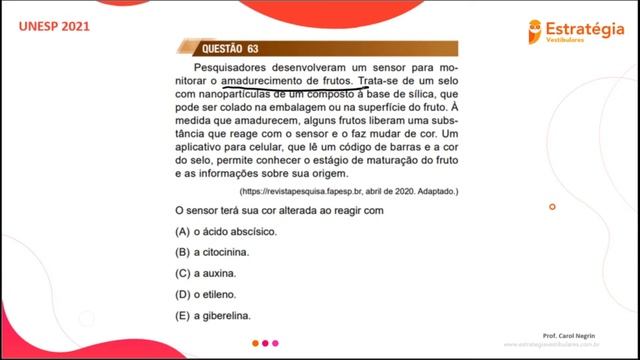 Gabarito UNESP 2021 - Segundo dia - Correção de Prova - BIOLOGIA. смотреть онлайн
