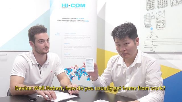 HI-COM lab's test of Xiaomi MI AI teacher's translation functions смотреть онлайн