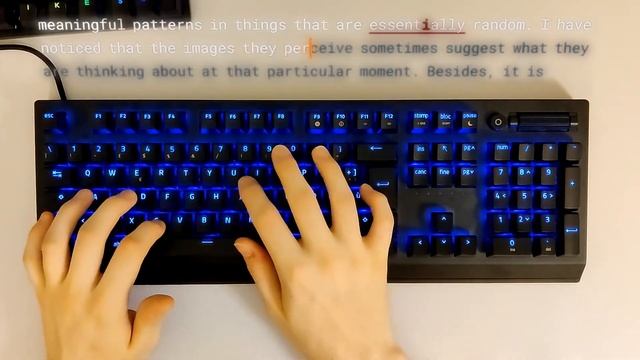 Razer Blackwidow V3 Green Switch Typing Test