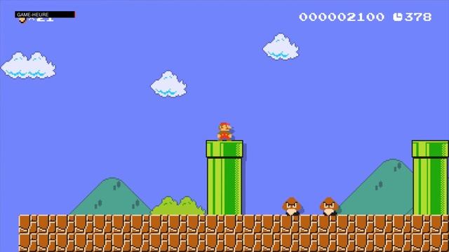 Mario Maker level, 1-1 Reverse by Shaun смотреть онлайн