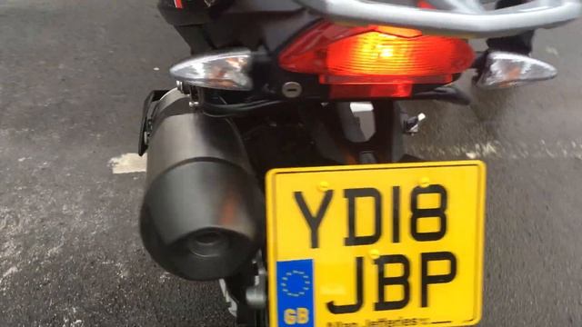 BMW F800R ABS 2018 Red смотреть онлайн