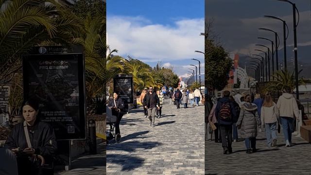 Адлер. Набережная Мзымты "Мандарин". смотреть онлайн