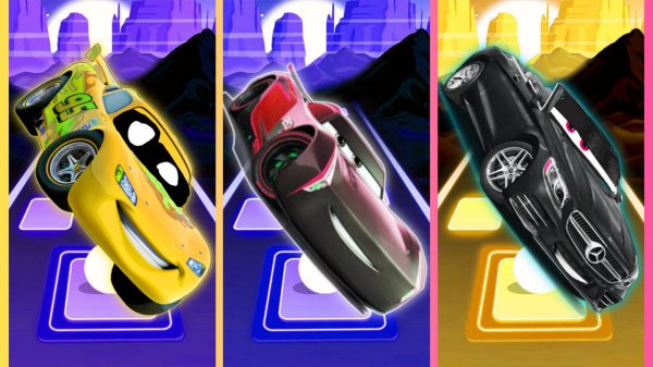 MCQUEEN VS JACKSON VS CRUZ | Tiles hop battle