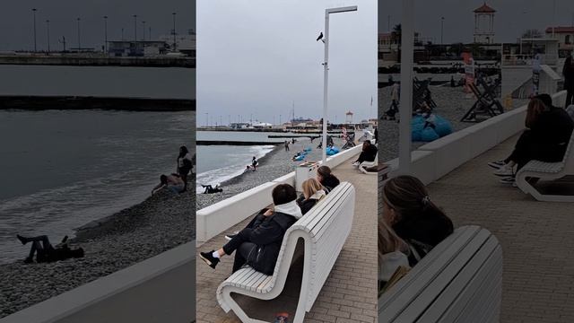 СОЧИ.13 МАРТА. НАБЕРЕЖНАЯ. смотреть онлайн