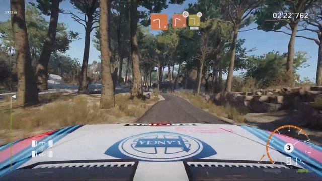 WRC Generations | France - Corsica | Pietrosella | Lancia Delta HF 4WD | Kankkunen | Onboard смотреть онлайн