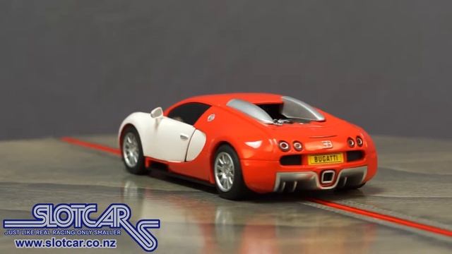 C3527 Scalextric DPR Slot Car Bugatti Veyron Red White Slotcar смотреть онлайн