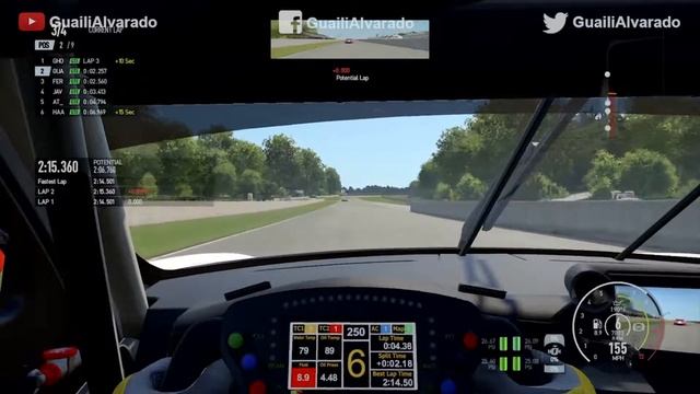 Project CARS 2 || Road America || Porsche 911 RSR GTE || Online || Tyre Problems смотреть онлайн