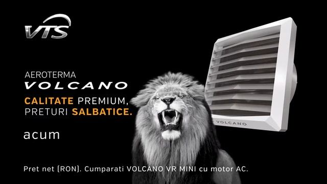 VOLCANO Aeroterma - Calitate premium, preturi salbatice. (Romania) смотреть онлайн