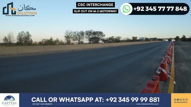 Capital Smart City Islamabad | Slip Out on M-2 Motorway Interchange Latest Update | Makaan Solution смотреть онлайн