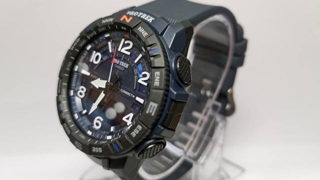 Casio Pro Trek PRT-B50-2 Module 5601 Bluetooth Quad sensor watch 2019 смотреть онлайн
