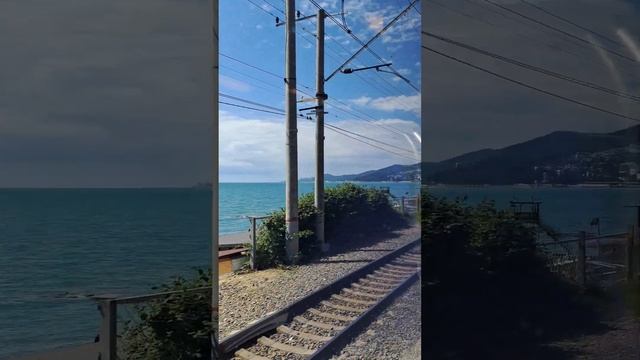 Сочи. Вид из окна Ласточки. #beach #море смотреть онлайн