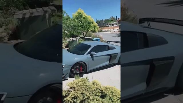 audi R8 ground clearance 😅🤣 new status #shorts #carslover смотреть онлайн