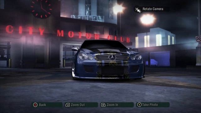 Need for Speed: Carbon. Mercedes-Benz CLK 500 customization and race. смотреть онлайн