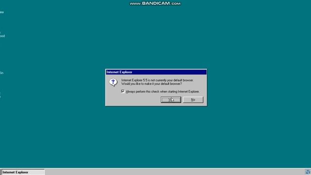 How to Make Internet Explorer 5.5 a Default Browser in Windows 95 смотреть онлайн