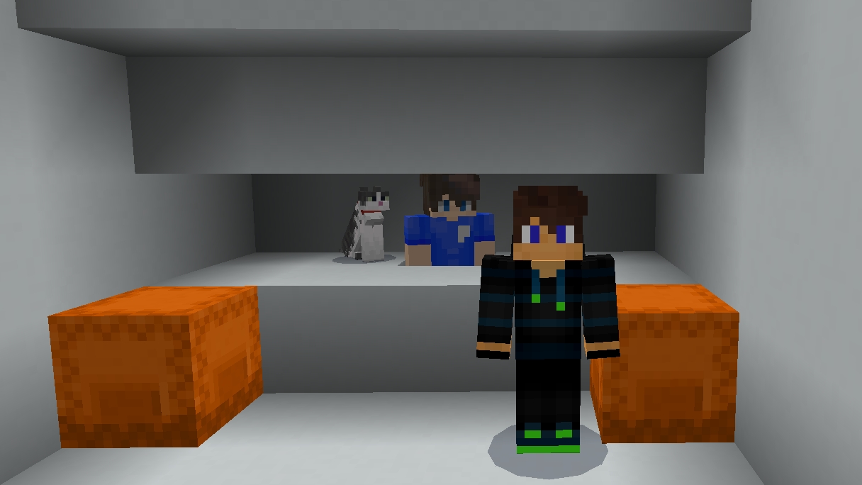 Я подарил подарок подпищику в майнкрафт