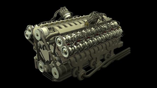 W24 Engine Animation смотреть онлайн