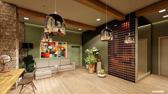 Гостиная-кухня