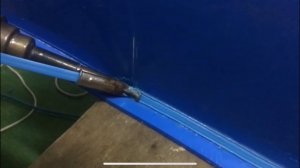 28-03-2023 Учимся паять бассейны из полипропилена феном с насадкой и треугольным прутиком/Проблемы.