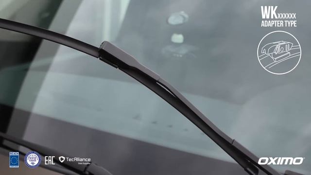 Instrukcja montażu wycieraczek OXIMO - zaczep typu K смотреть онлайн