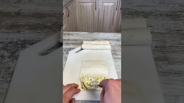 Простая горячая закуска из лаваша за 5 минут смотреть онлайн