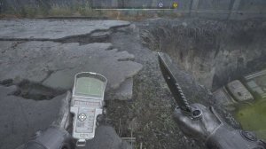 Припять. Провал рядом с кафе Олимпия