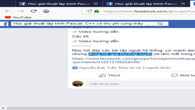 Tổng quan về lớp học có thu phí Pascal - C++ - Thầy Quách Văn Lượm смотреть онлайн