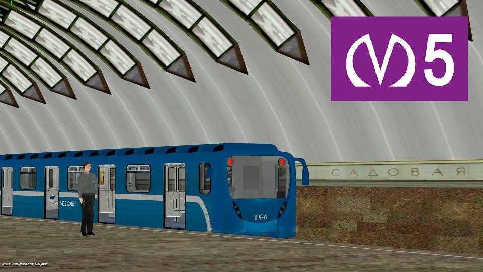 Фрунзенско-Приморская линия в TRAINZ 12! | Таймлапс