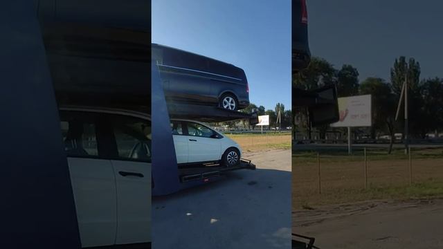 Трал-маршрут Каунас-Днепр компании DniproAutoImport смотреть онлайн