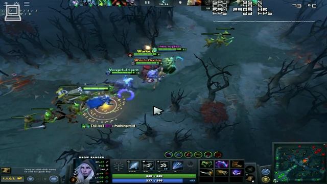 DOTA 2 Gameplay Intel GMA HD + Intel i3 370M (Notebook / Laptop) смотреть онлайн