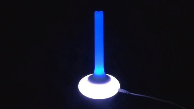Color Changing Table Night Lamp Demo Video смотреть онлайн