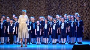 Младший хор учащихся Егорьевской ДМШ - Русская народная песня "Ах вы, сени мои сени"