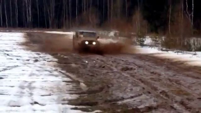 Уаз по полю смотреть онлайн